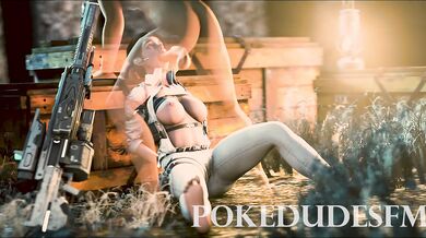 Hailey gets fucked in the throat by a well-endowed stranger.