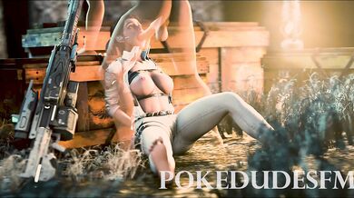 Hailey gets fucked in the throat by a well-endowed stranger.