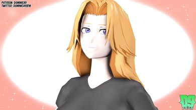 'Rangiku and Gets Mating with Orihime in a Gangbang Sex Scene'