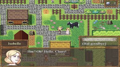 Write a new pornographic story using the following prompt: "Claire's Quest v0.27.2 - 9 No Commentary".