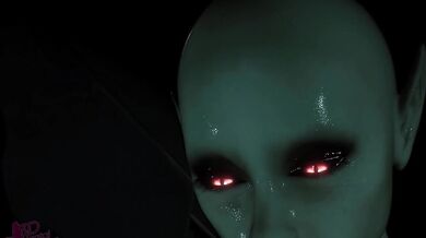 Watch as the slimy tentacles of a bio-engineered plant creature penetrate her pink, wet pussy!