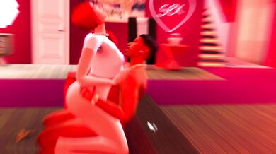 "The Red-Haired Nympho and Mickey's Blacked PMV Adventure"