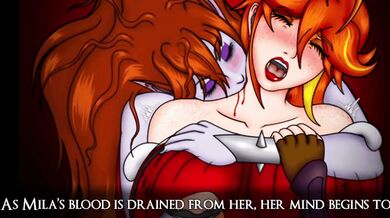 "The Red Veil Vampire Hunter, Lost to Bella's Seduction!"