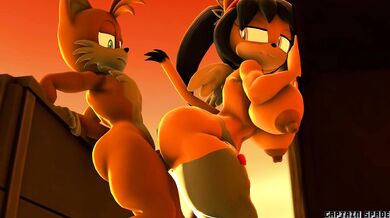 "Cumming with the Tail and Honey"