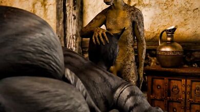 "The Lizard Queen and her Kitty Companion: A Tale of Reptilian Love"