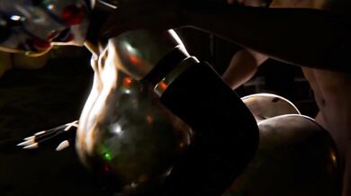 Watch as this sexy lady manipulates her stringed lover with ease, bending him to her will like a well-crafted marionette.