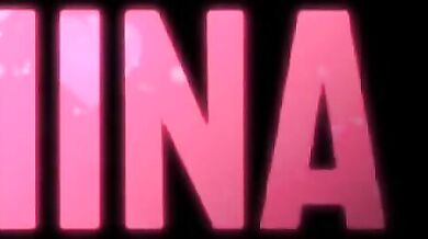 'Busty MILF gets fucked by two huge dudes in her living room!'