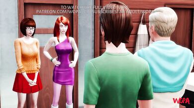 Velma and Daphne's Hot Betrayal in the Jungle: A Hentai Trailblazer