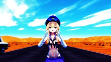 'Shimakaze QueenCards (MMD R15) Hamselvish'