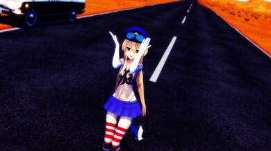 'Shimakaze QueenCards (MMD R15) Hamselvish'