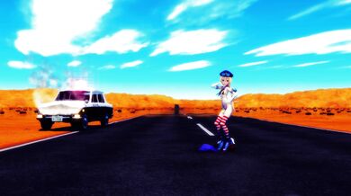 'Shimakaze QueenCards (MMD R15) Hamselvish'