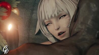 'Yshtola Getting Press and Bred in HD (Cut Sex Scene)'