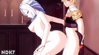 "Shen Hua, a hot and sexy goddess, punishes the traveler who disrespected her temple!"