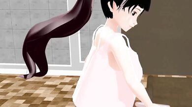 'Sultry Cocoa and her Nipple Slip during a Gravure Shoot'