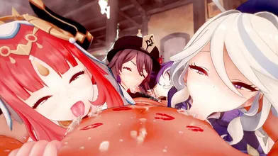 Tongue-Throbbing Body Worship