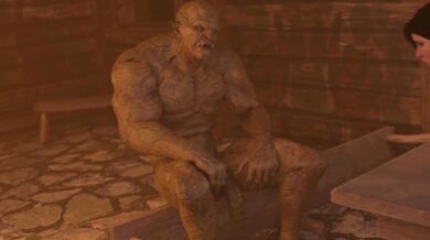 "The Mischievous Maiden and The Mysterious Stranger in A Tavern - An Unexpected Encounter"