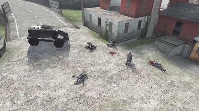 In a world devastated by war, two soldiers engage in an erotic game of cat and mouse amidst the ruins of battlefield.