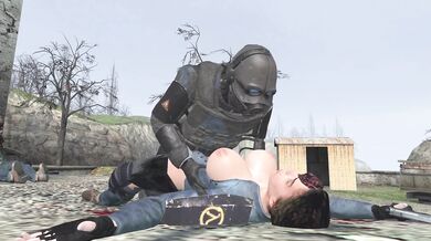 In a world devastated by war, two soldiers engage in an erotic game of cat and mouse amidst the ruins of battlefield.