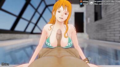 'Aqua Paradise Blowjob and Cumshot Frenzy'