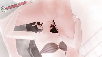 'Blake and Pyrrha's Passionate Shower Sex: Infected Heart (MagicalMysticVA/NekoNyanVA Voice)'