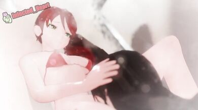 'Blake and Pyrrha's Passionate Shower Sex: Infected Heart (MagicalMysticVA/NekoNyanVA Voice)'