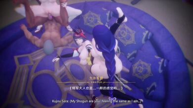 'The Erotic Adventures of Yae Miko and the Three Hentai Masters in Ultra High Definition!'