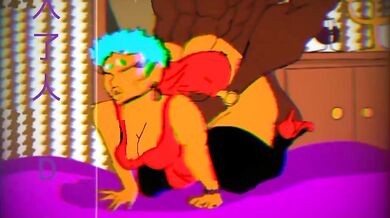 "Two Hot Honeys get it on with a Big D and Creamy Caramel."