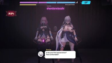 'Sneaky Sex Adventure: Bronya and the Nervous Timid Guy'