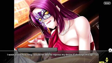 "The Mask of Deception: A Masked Taimanin Gets Fucked by a Group of Men (Taimanin RPGX English)"