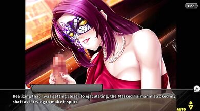 "The Mask of Deception: A Masked Taimanin Gets Fucked by a Group of Men (Taimanin RPGX English)"
