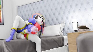 Pomni and Futa: No Watermark (Hentai Porn)