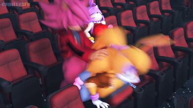 "Watching the Rabbit in the Movie Theater"