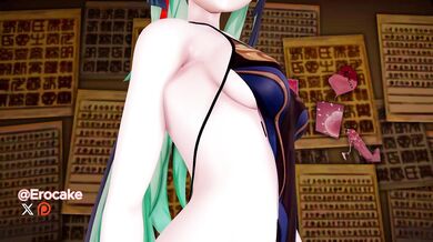 'Erotic Cakes: Xianyun Gets Fucked by Shenhe While Liyue Watches'