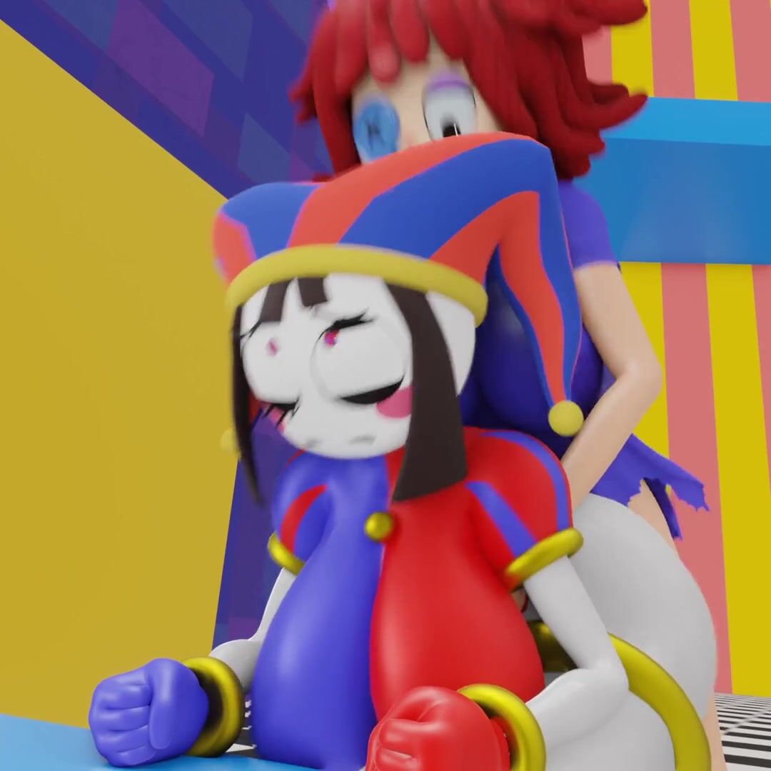 The Amazing Digital Circus comes alive with NSFW artPomni explores her deepest desires in this new reality