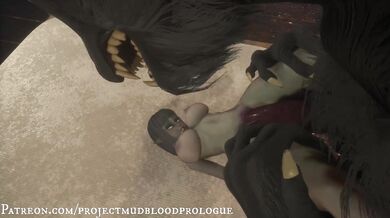 "The Goblin Tamer: Mudblood's Prologue - Version 0.68.4.3, featuring Female Goblins and Animated Sex."