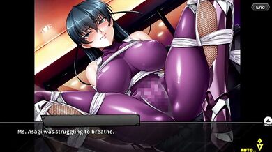 "Igawa Asagi, the Almighty Taimanin, gets her first taste of English as she plays a steamy game of Taimanin RPGX!"