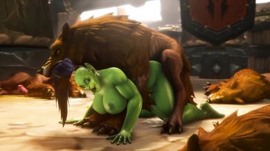 'Orc Male For*ced into Humiliating Sexual Encounters with Cunning She-Wolf (noname55)'