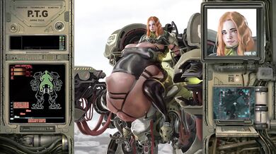 Hey, sexy Annie, you wanna ride my mechanical cock?