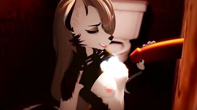 "Pounded by a Gang of Horny Lesbians in a Glory Hole Orgy!"