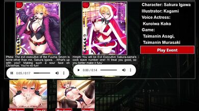 "[Fumma Seven] Sakura Igawa H-Scene 01 (Taimanin Asagi Battle Arena ENG)"