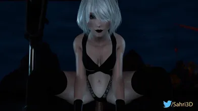 '2B1: Cowgirl Riding'