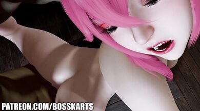 "Three Naked Miko Ladies in Uncomfortable Bondage Positions"