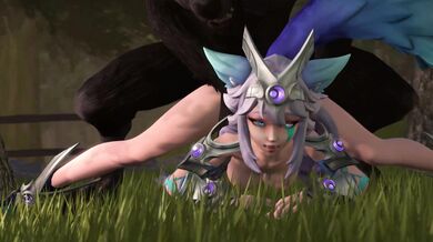 "A Witch's Lustful Desire - Io werewolf [Hyliam] [No WM]"