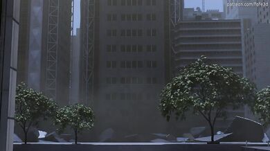 "One-night Stand with a Giantess - Tracer in the City [Animation]"