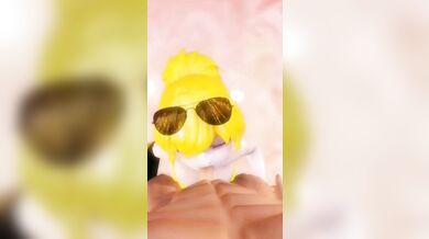 'The Red Queen's Fellatio & Cumshot Face Flip on RWBY Animation Short'