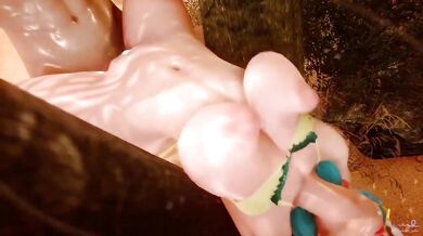 "Sexy Office Lady Annette gets stuck in a Vivio Vibrator"