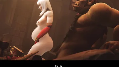 "Mother of the Horde: Sally Whitemane and Her Pregnant Brood (Unedited Version)"