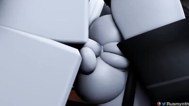 In the middle of a busy day at work, Rusmynth decides to take a break and masturbate in his office chair while thinking about his sexy coworker.