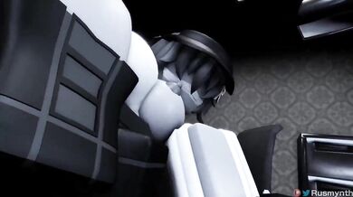 In the middle of a busy day at work, Rusmynth decides to take a break and masturbate in his office chair while thinking about his sexy coworker.