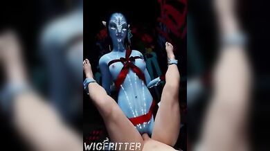 "Avatar: Neytiri in the Amazon Rainforest - Wig Frittage"